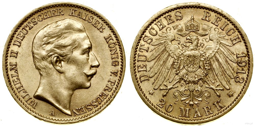 Niemcy, 20 marek, 1913 A