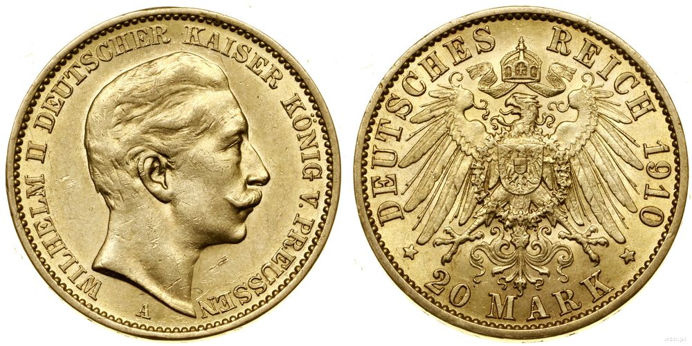 Niemcy, 20 marek, 1910 A