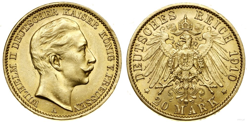 Niemcy, 20 marek, 1910 A