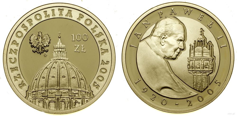 Polska, 100 złotych, 2005