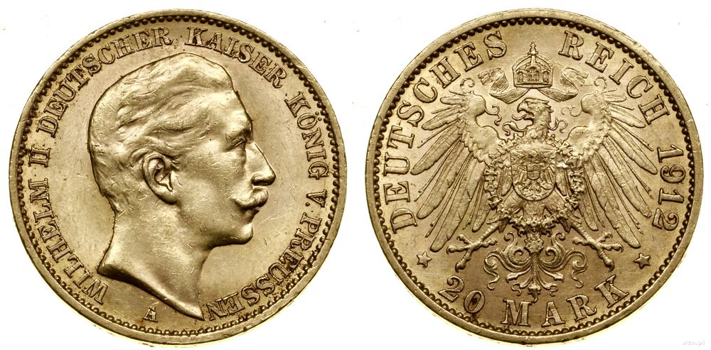 Niemcy, 20 marek, 1912 A