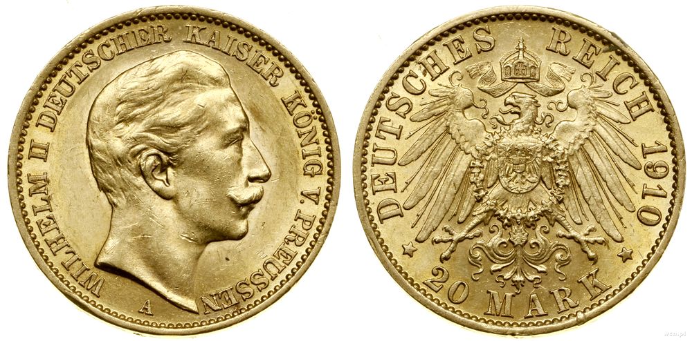 Niemcy, 20 marek, 1910 A