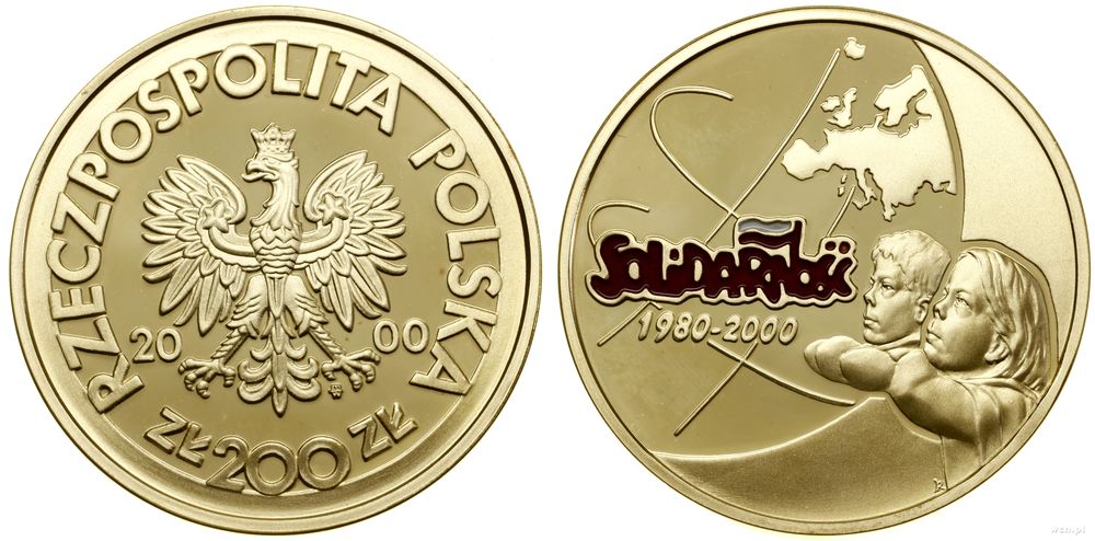 Polska, 200 złotych, 2000