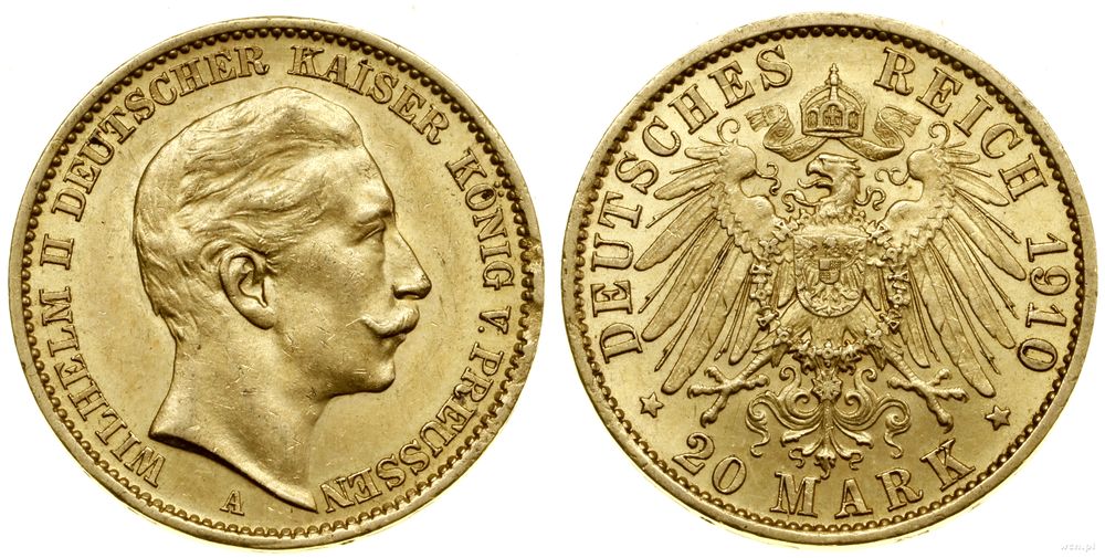 Niemcy, 20 marek, 1910 A