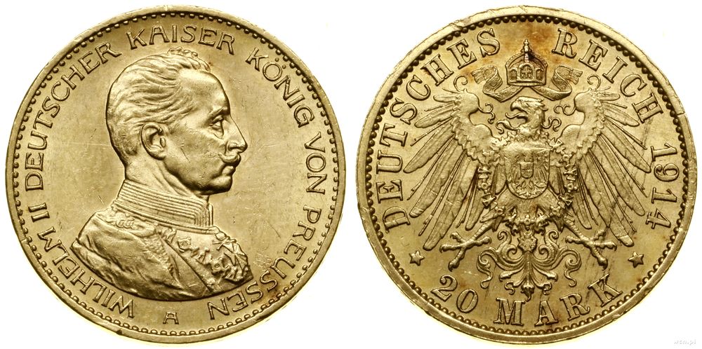 Niemcy, 20 marek, 1914 A