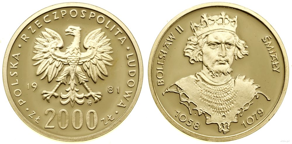 Polska, 2.000 złotych, 1981