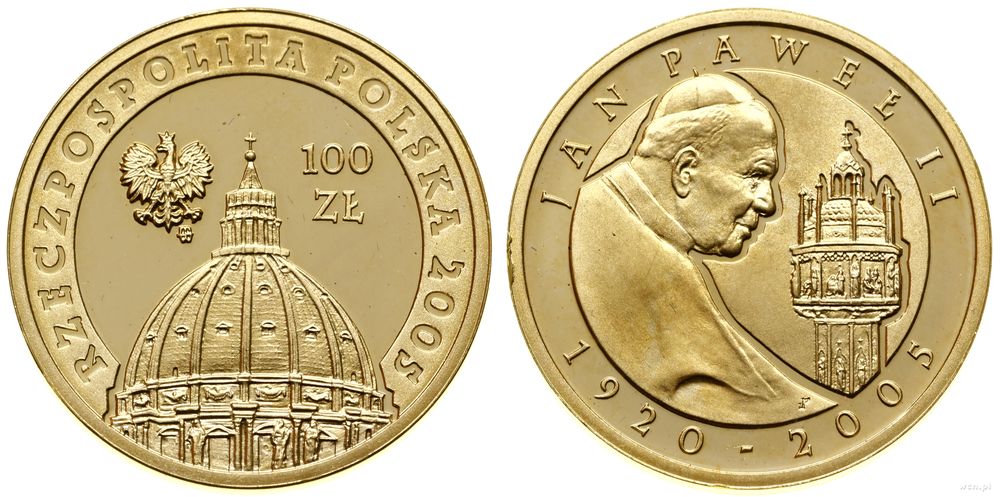 Polska, 100 złotych, 2005