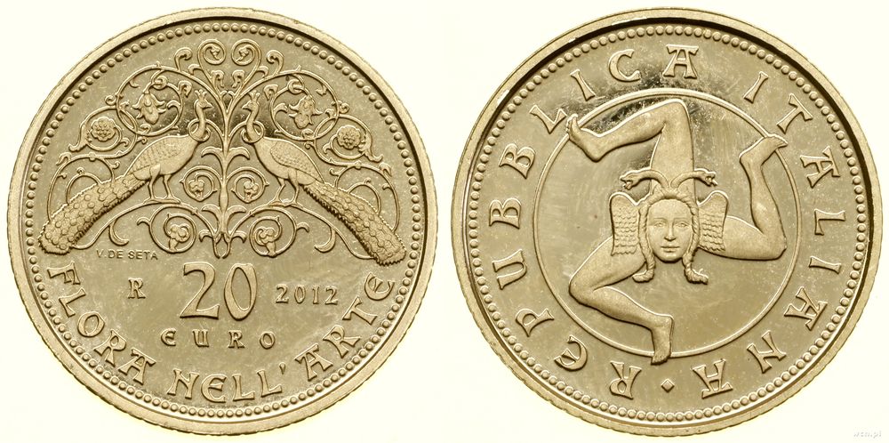 Włochy, 20 euro, 2012 R