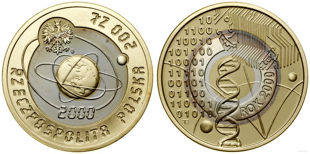Polska, 200 złotych, 2000