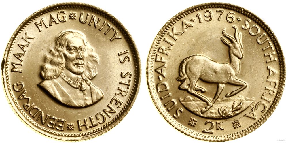 Republika Południowej Afryki, 2 randy, 1976