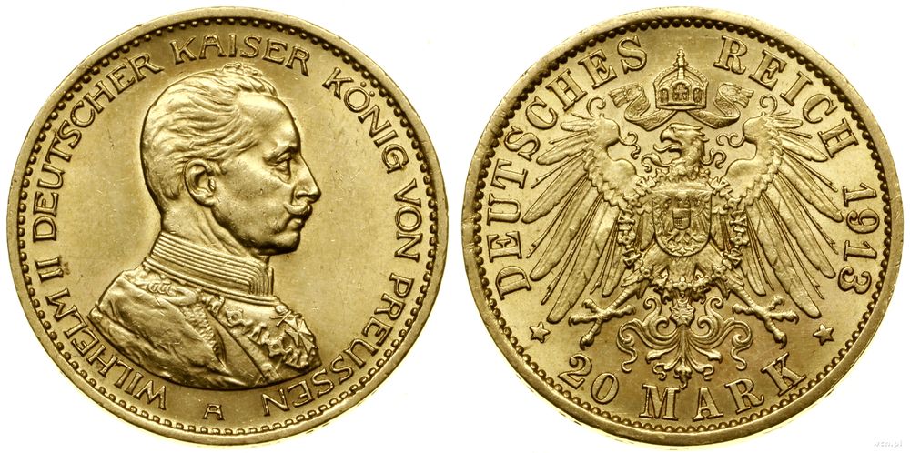 Niemcy, 20 marek, 1913