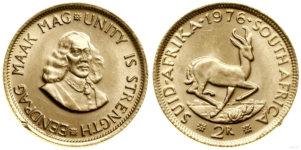 Republika Południowej Afryki, 2 randy, 1976