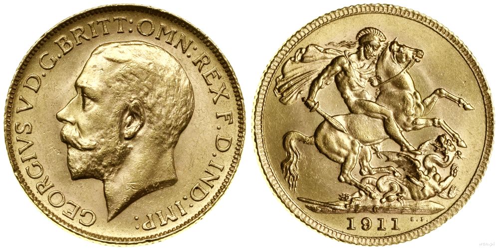 Kanada, 1 funt (1 sovereign), 1911 C