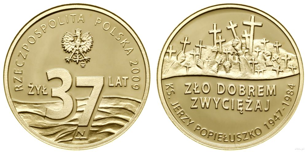 Polska, 37 złotych = 1/20 uncji, 2009