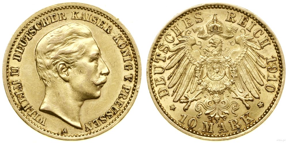 Niemcy, 10 marek, 1910 A