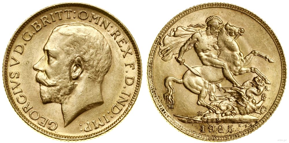 Australia, 1 funt (1 sovereign), 1925 M