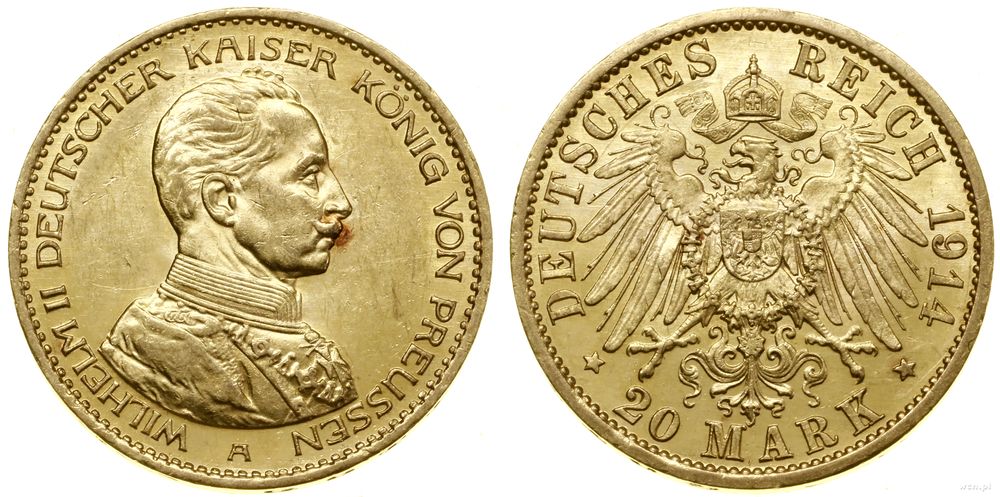 Niemcy, 20 marek, 1914 A