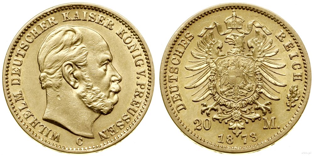 Niemcy, 20 marek, 1873 C