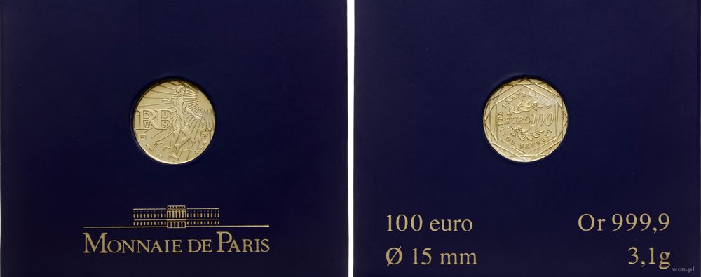 Francja, 100 euro, 2009