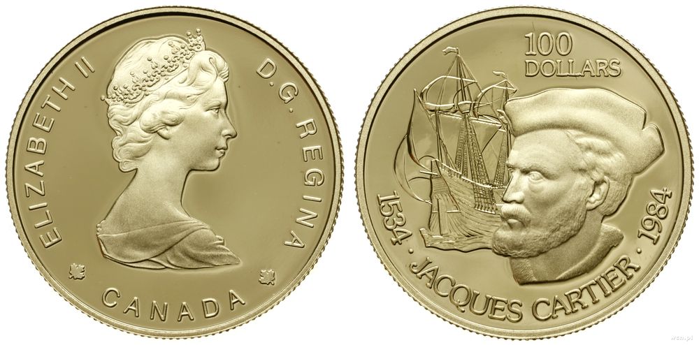 Kanada, 100 dolarów, 1984