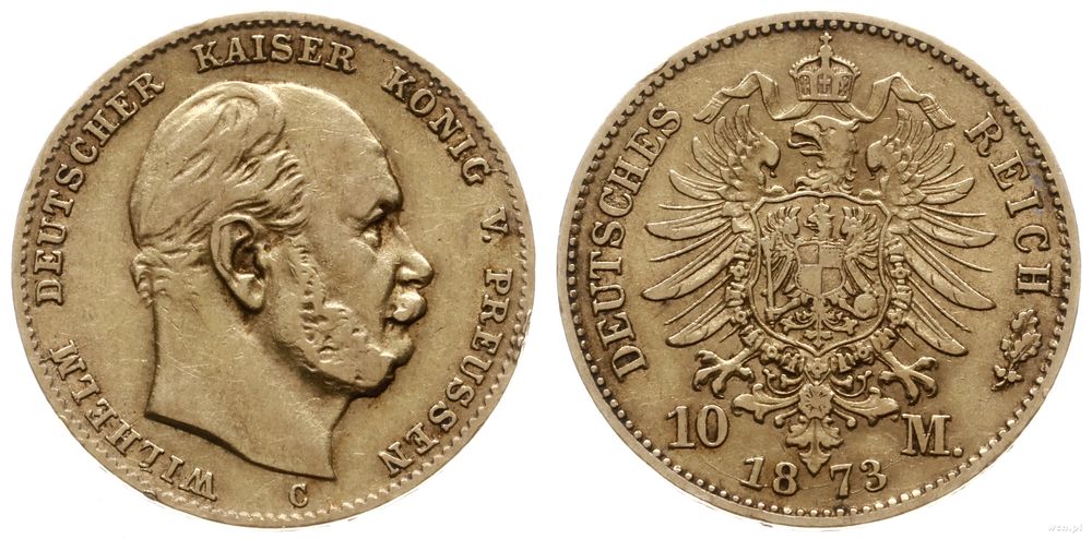 Niemcy, 10 marek, 1873 C