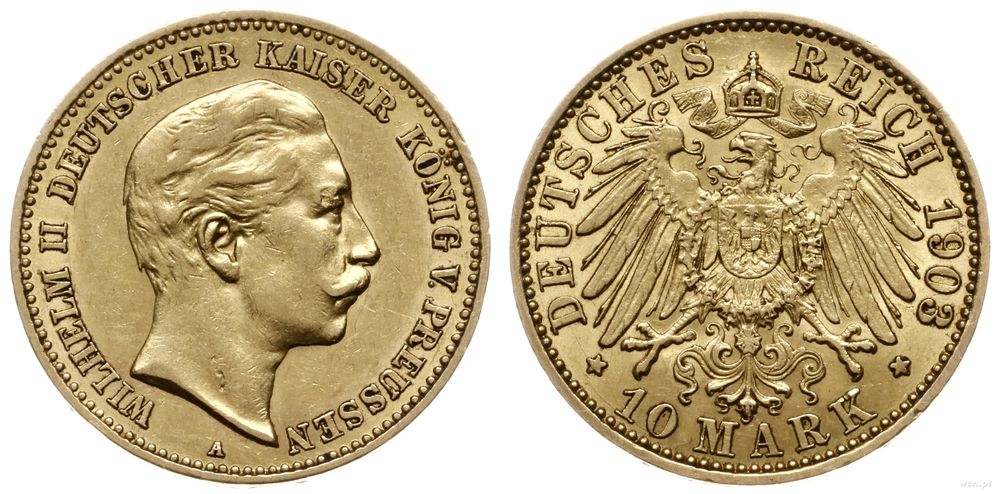 Niemcy, 10 marek, 1903 A