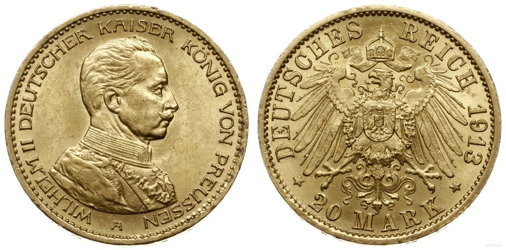Niemcy, 20 marek, 1913 A