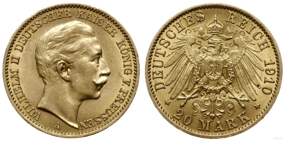 Niemcy, 20 marek, 1910 A