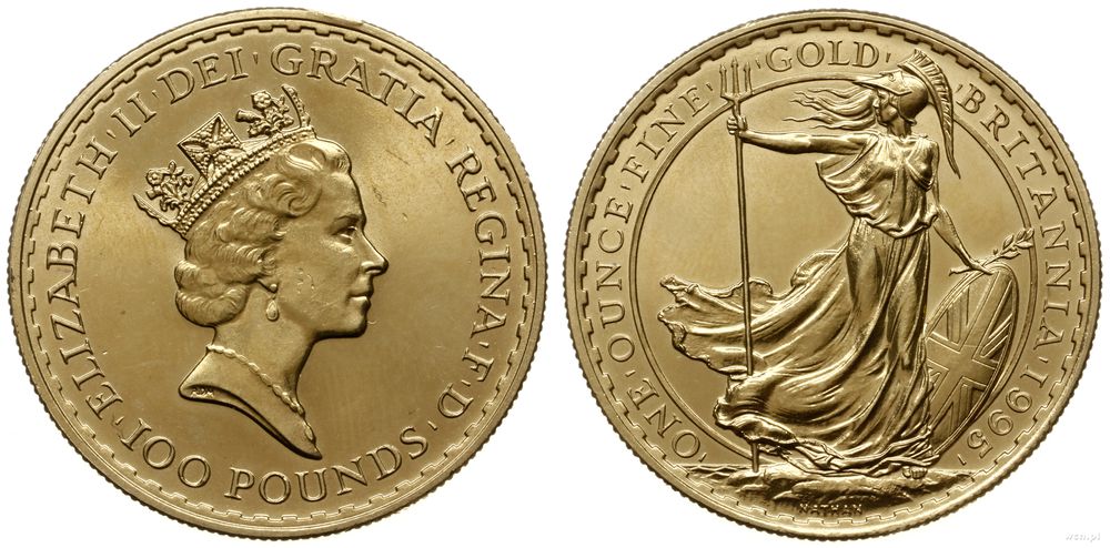 Wielka Brytania, 100 funtów, 1995