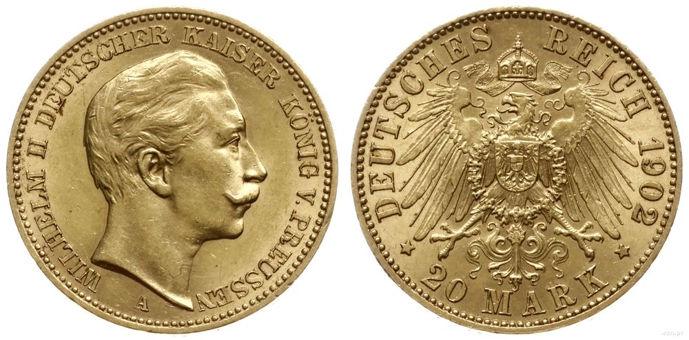 Niemcy, 20 marek, 1902 A