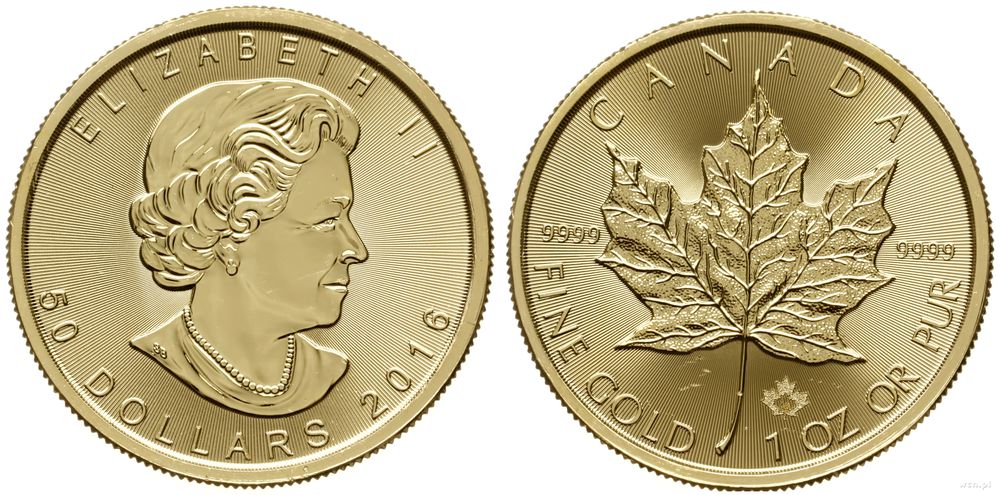 Kanada, 50 dolarów, 2016