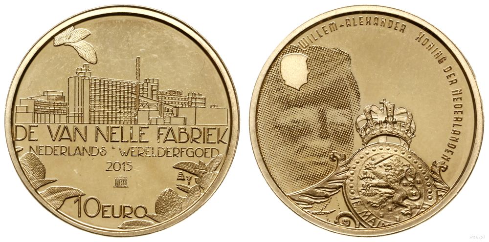 Niderlandy, 10 euro, 2015