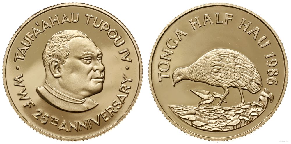 Tonga, 1/2 hau, 1986