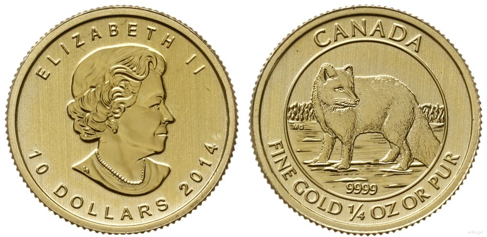 Kanada, 10 dolarów, 2014