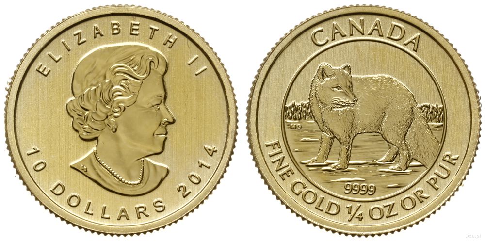 Kanada, 10 dolarów, 2014