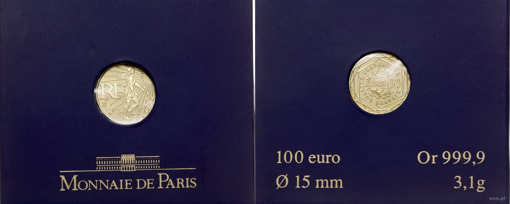 Francja, 100 euro, 2009