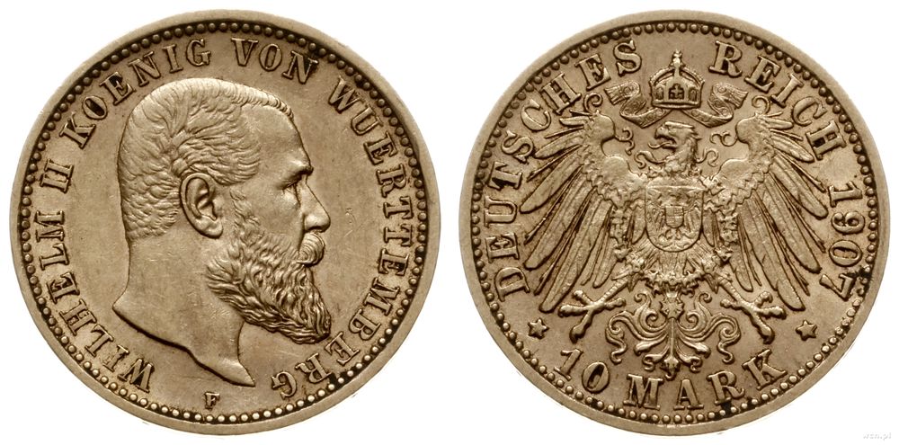 Niemcy, 10 marek, 1907 F