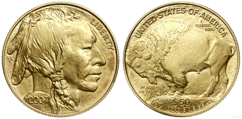 Stany Zjednoczone Ameryki (USA), 50 dolarów, 2007