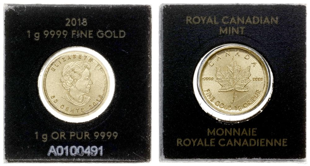 Kanada, 50 centów, 2018