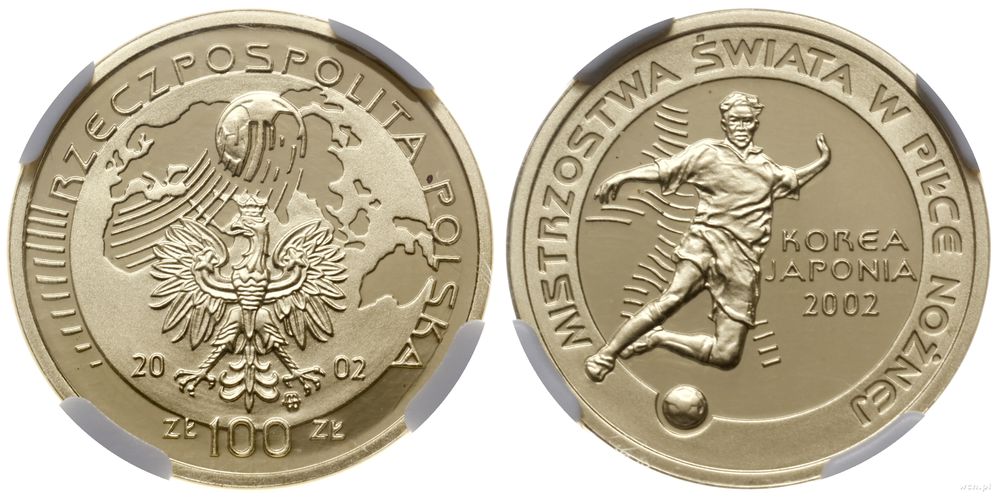 Polska, 100 złotych, 2002