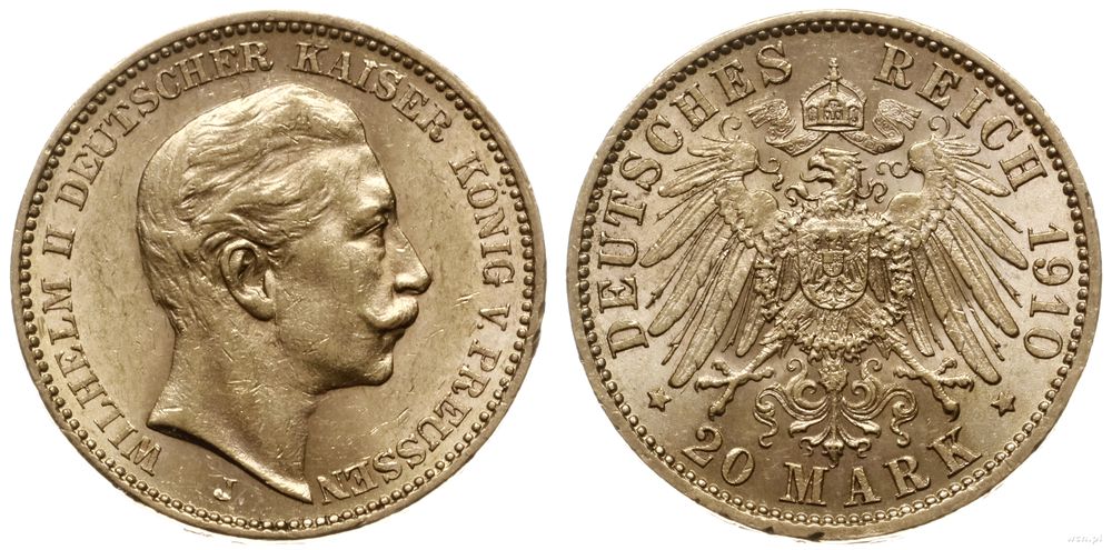 Niemcy, 20 marek, 1910 J