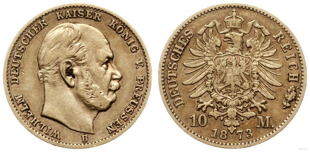 Niemcy, 10 marek, 1873 B