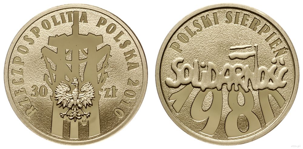 Polska, 30 złotych, 2010