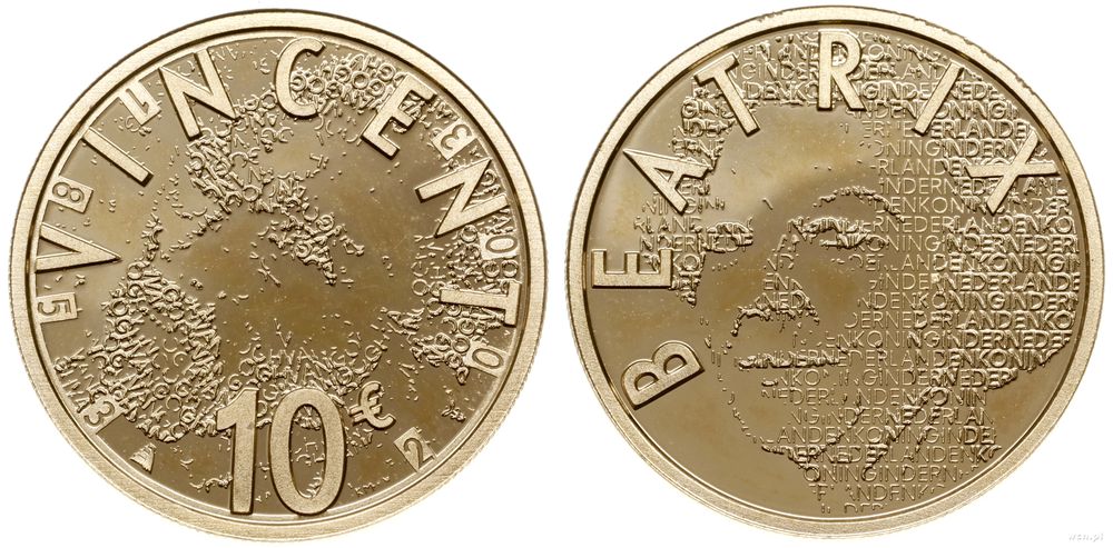Niderlandy, 10 euro, 2003