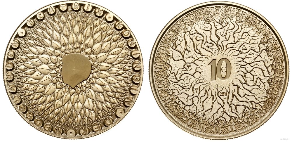Niderlandy, 10 euro, 2011