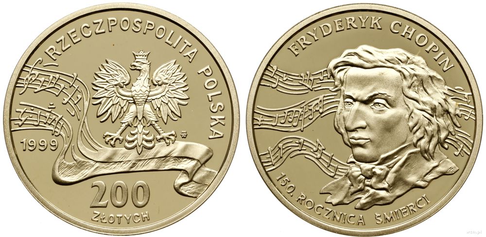 Polska, 200 złotych, 1999