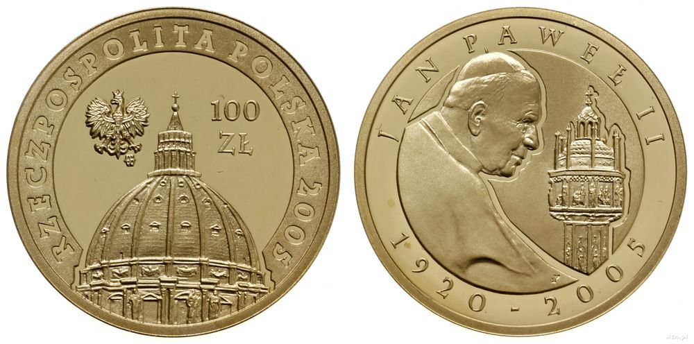 Polska, 100 złotych, 2005
