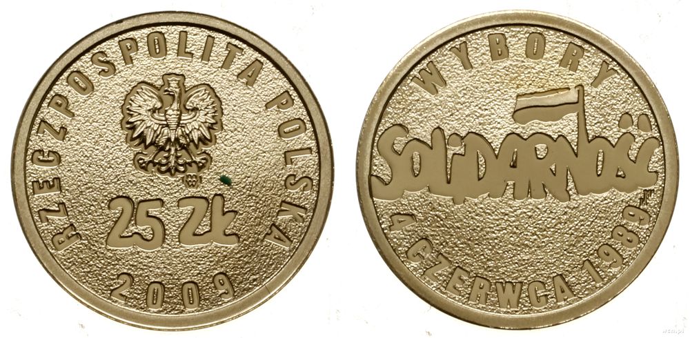 Polska, 25 złotych, 2009