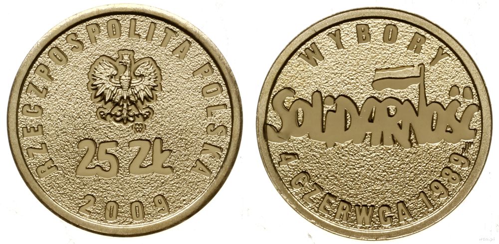 Polska, 25 złotych, 2009