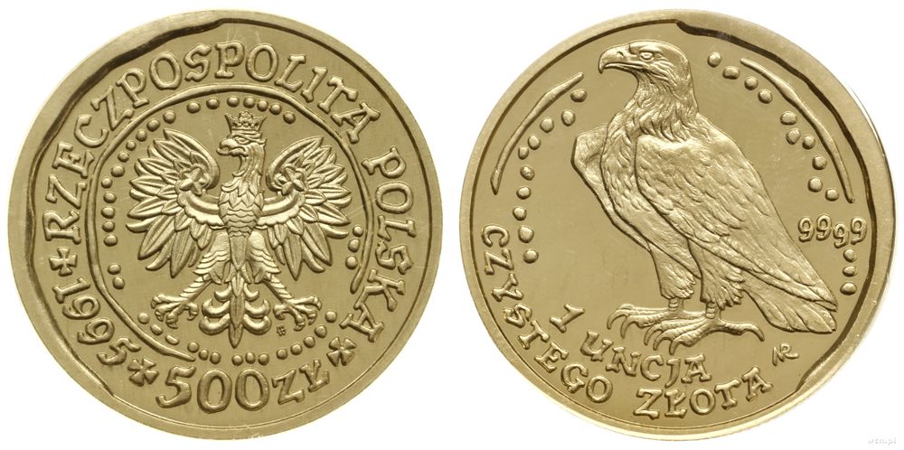 Polska, 500 złotych, 1995